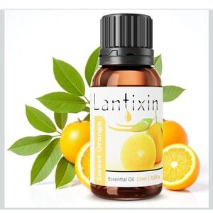 Lantixin‎ Sweet Orange Essential Oil 15ml 0.5floz Therapeutic Grade Vegan